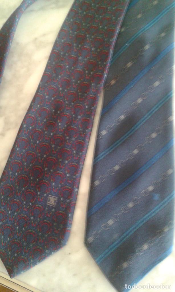 Vintage: CORBATA CELINE DE SEDA NATURAL - Foto 1