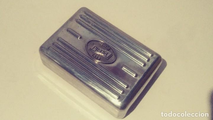 Vintage: CAJA PIELSA CON OBJETOS LIMPIABOTAS - Foto 4