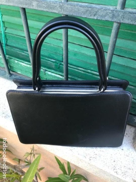 Vintage: Bolso negro, a&ntilde;o 50 - Foto 1