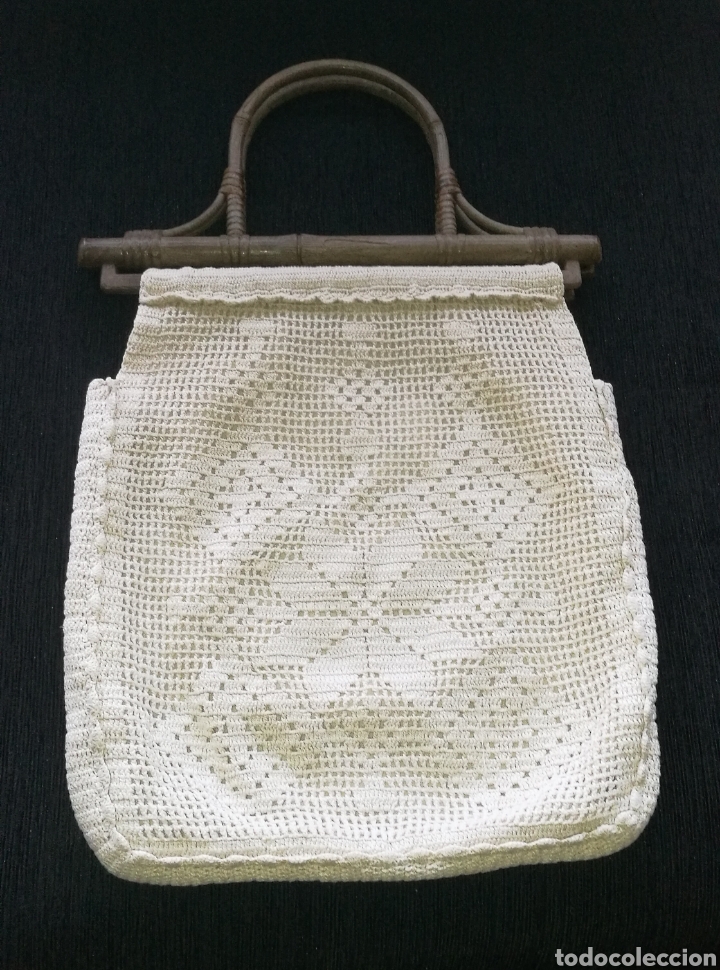 bolso vintage artesanal crochet - Comprar Moda vintage mujer en  todocoleccion - 119926452