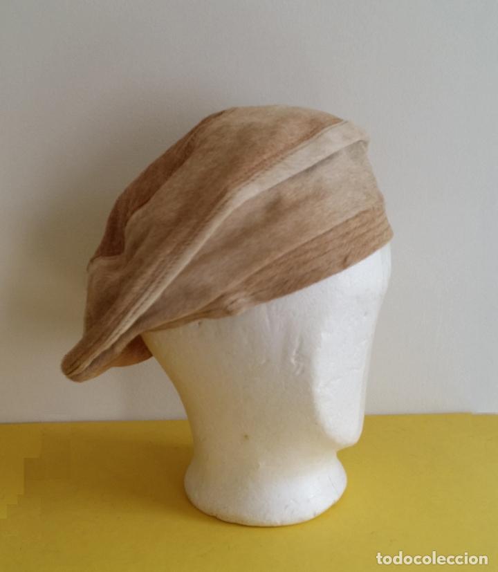 Vintage: Boina alemana en piel - Foto 3