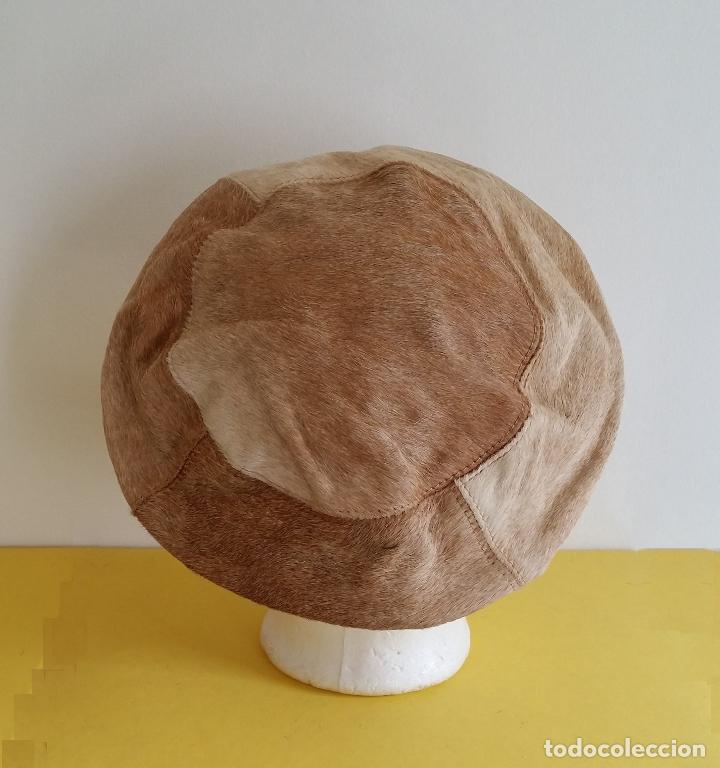 Vintage: Boina alemana en piel - Foto 4