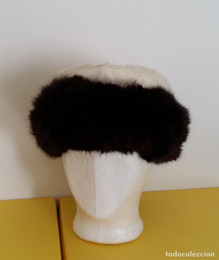 Vintage: Gorro de piel - Foto 4