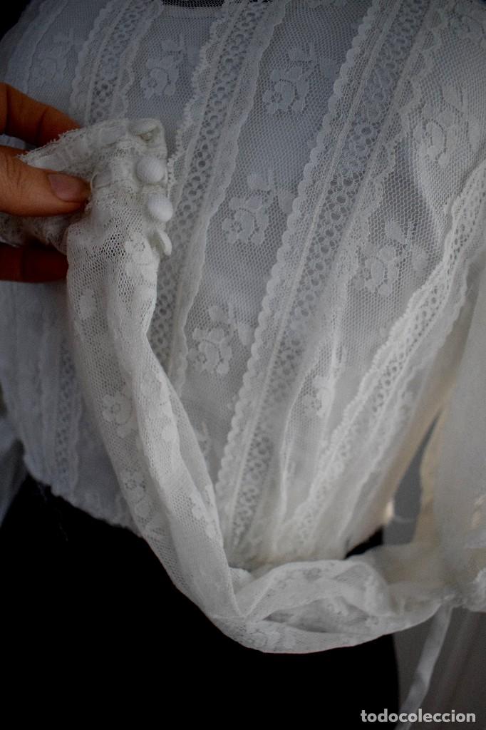 Vintage: Bello cuerpo de encaje sirve para novia o virgen. Muy bello - Foto 4 - 120583755