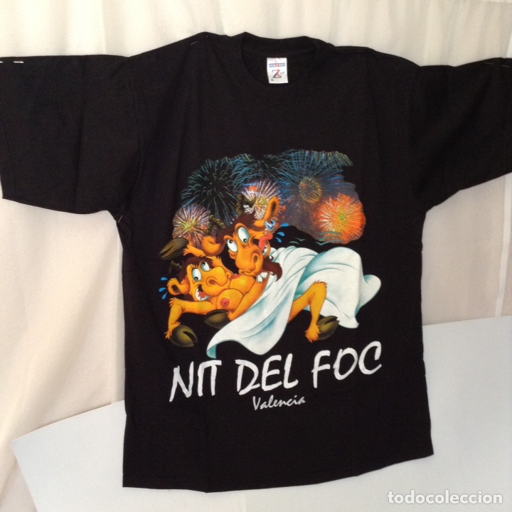 Vintage: Camiseta nit del foc - Foto 1