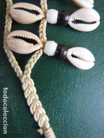 Vintage: Cintur&oacute;n caracoles. D&eacute;cada 70. - Foto 4