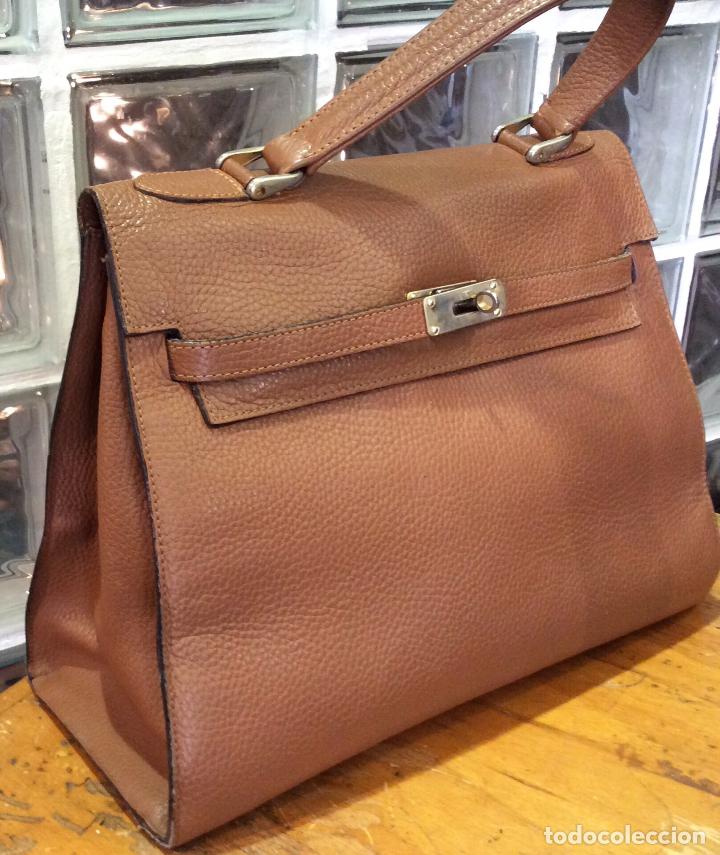 Vintage: BOLSO KELLY, MARCA POURCHET - Foto 4