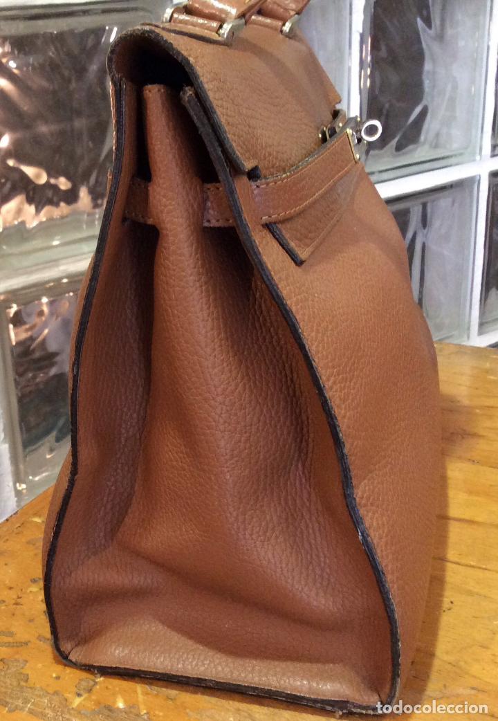 Vintage: BOLSO KELLY, MARCA POURCHET - Foto 5