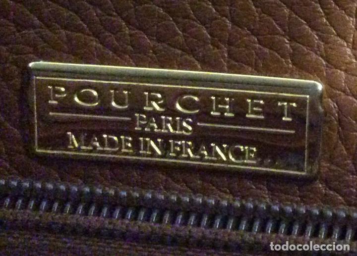 Vintage: BOLSO KELLY, MARCA POURCHET - Foto 7