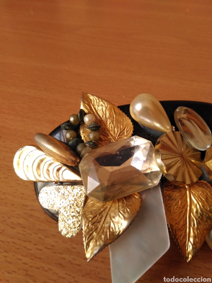 Vintage: 2 pasador pasadores broches pelo - Foto 4