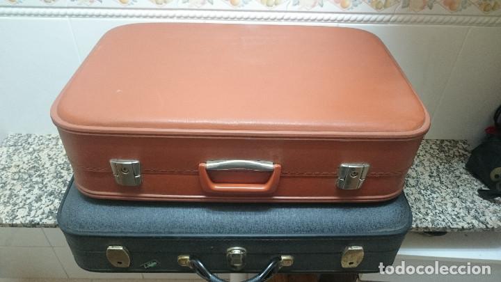 Vintage: 2 ANTIGUAS MALETAS - Foto 1