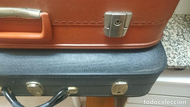 Vintage: 2 ANTIGUAS MALETAS - Foto 6