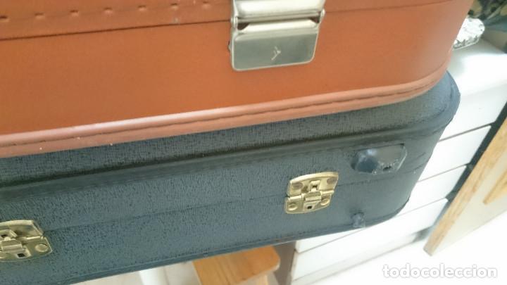 Vintage: 2 ANTIGUAS MALETAS - Foto 9