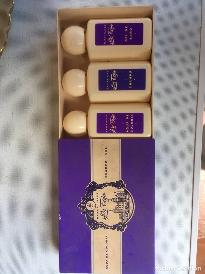 Vintage: Lote de colonia ,champ&uacute; y gel - Foto 1