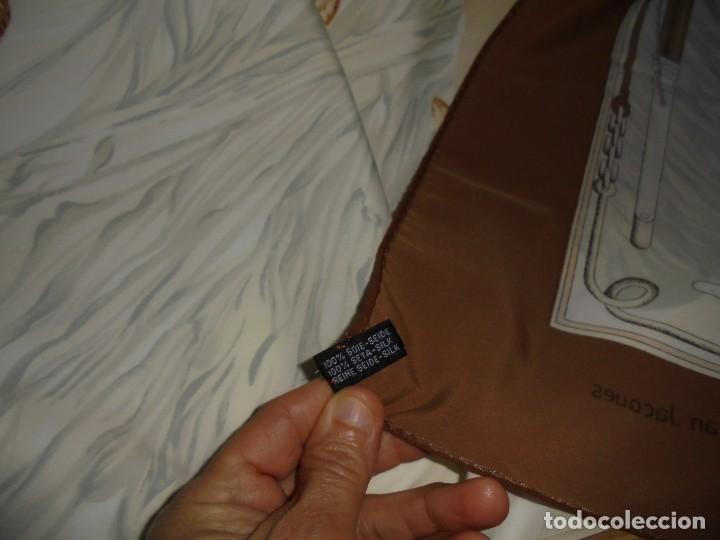 Vintage: PA&Ntilde;UELO JEAN JACQUES  100% SEDA OSOS - Foto 9