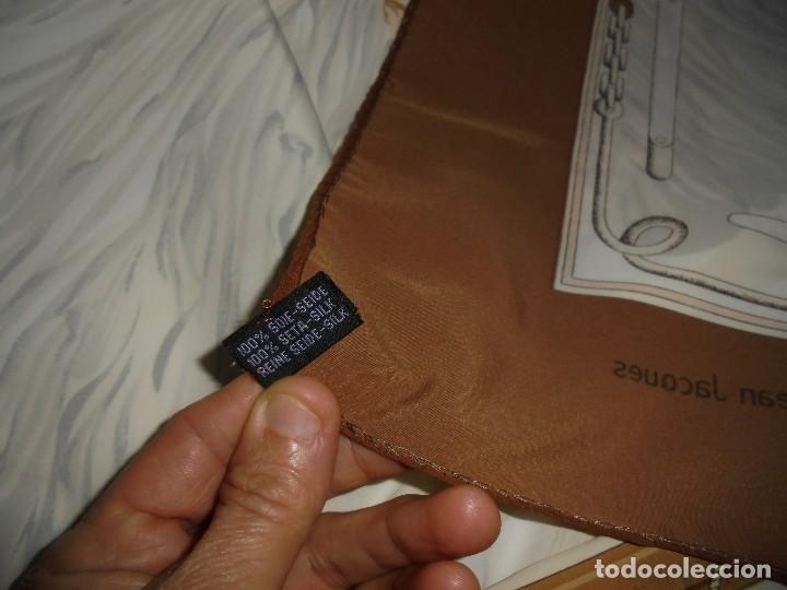 Vintage: PA&Ntilde;UELO JEAN JACQUES  100% SEDA OSOS - Foto 10