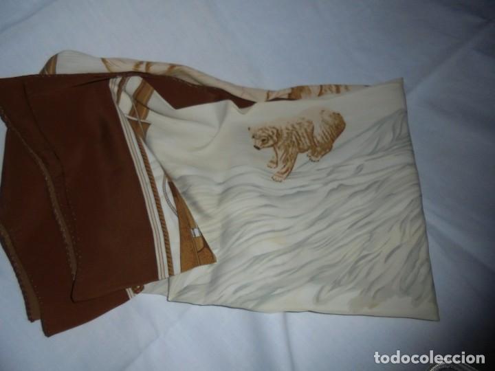 Vintage: PA&Ntilde;UELO JEAN JACQUES  100% SEDA OSOS - Foto 13