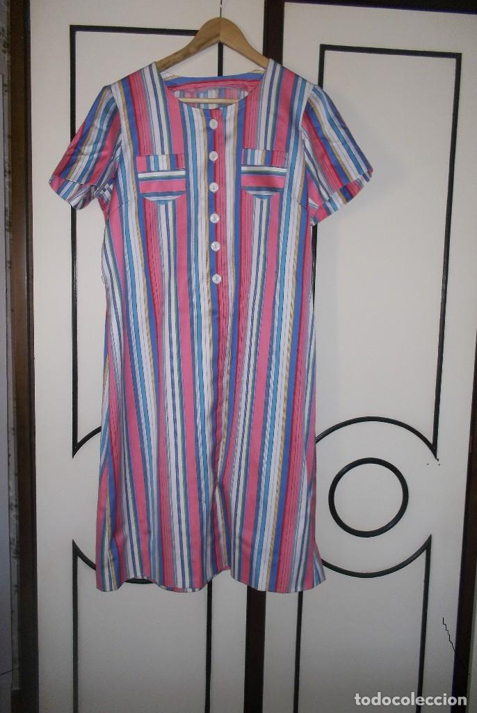 Vintage: VESTIDO SE&Ntilde;ORA-A&Ntilde;OS 80 - Foto 1