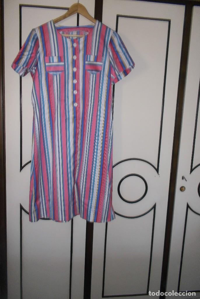 Vintage: VESTIDO SE&Ntilde;ORA-A&Ntilde;OS 80 - Foto 4