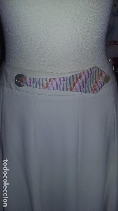 Vintage: Falda color crudo - Foto 2