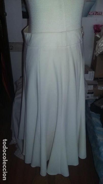 Vintage: Falda color crudo - Foto 5