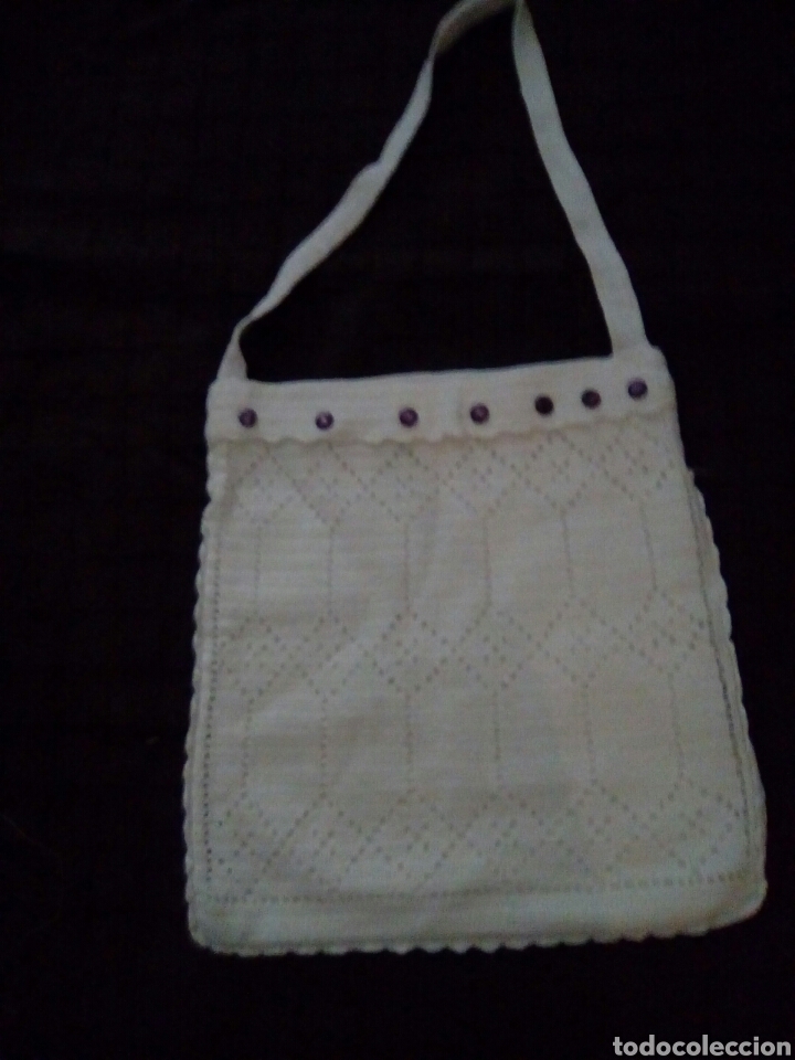 Vintage: Bolso de ganchillo - Foto 1
