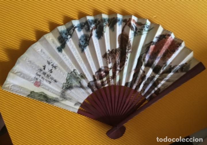 Vintage: Antiguo abanico oriental - Foto 2