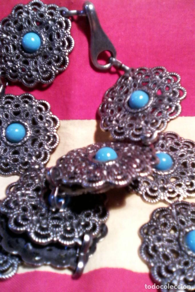 Vintage: CINTURON METALICO . - Foto 3