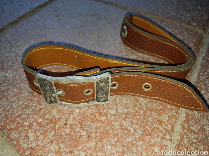 Vintage: Antiguo vintage cinturon del oeste - Foto 1
