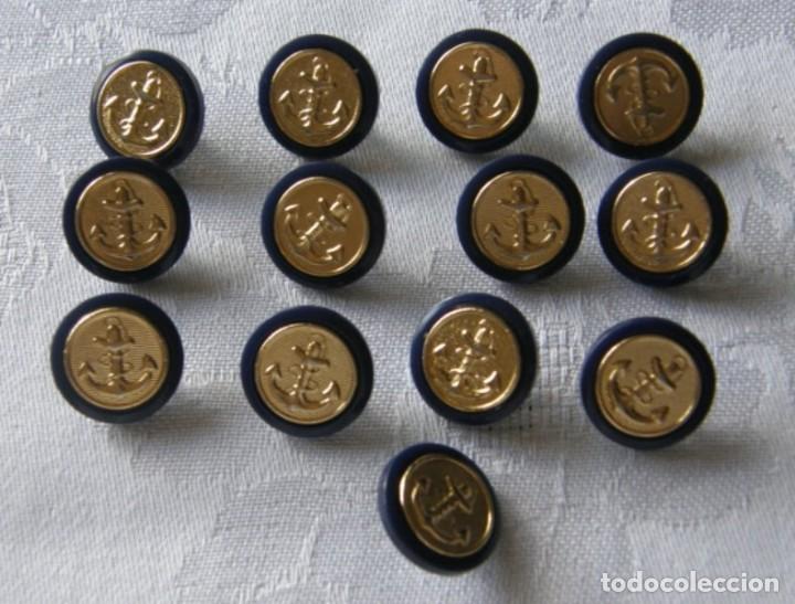 Vintage: Botones con anclas - Foto 3