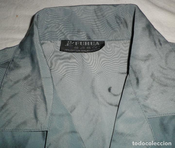 Vintage: camisa algodon y polyester japonesa dragones y letras - Foto 3