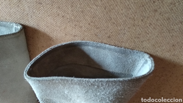 Vintage: BOTAS DE ANTE GRISES - Foto 10