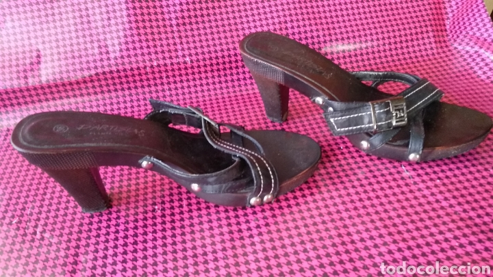 Vintage: SANDALIAS NEGRAS - Foto 5