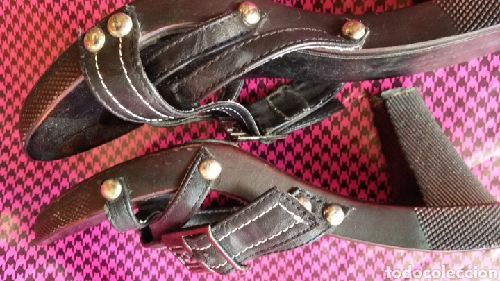 Vintage: SANDALIAS NEGRAS - Foto 8