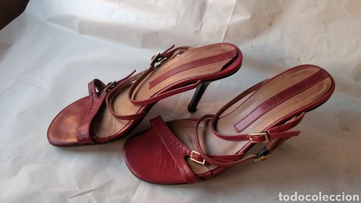 Vintage: SANDALIAS DE PIEL - Foto 2