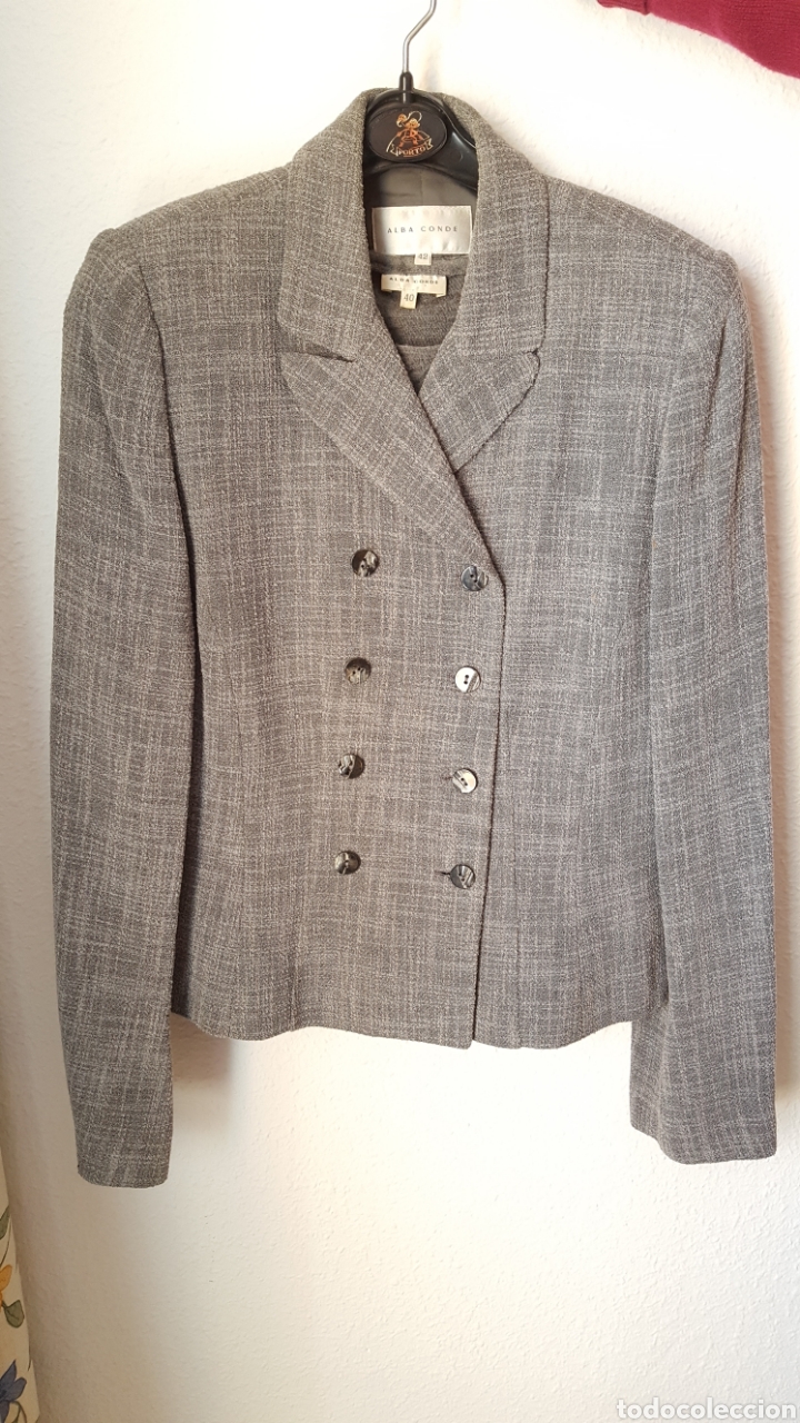 elegante traje de chaqueta de alba conde. señor - Comprar Moda vintage  mujer en todocoleccion - 130868903
