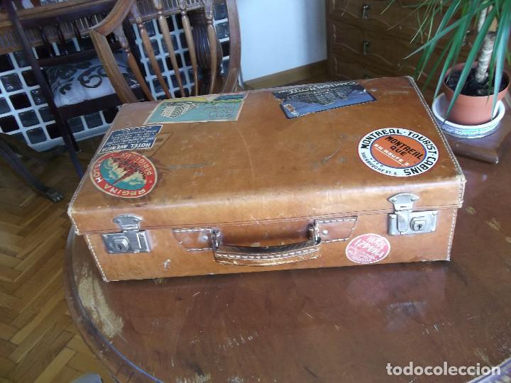 Vintage: Maleta antigua - Foto 8