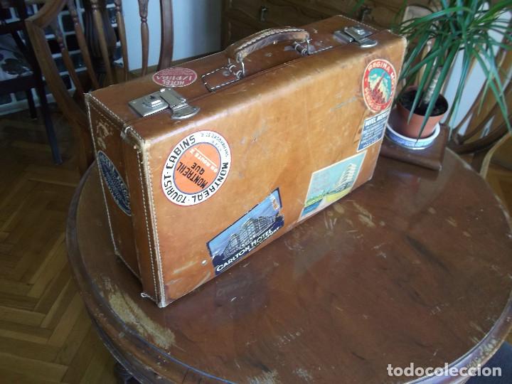 Vintage: Maleta antigua - Foto 9