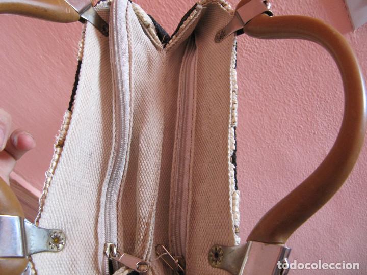Vintage: BOLSO SE&Ntilde;ORA A&Ntilde;OS 80S - Foto 6