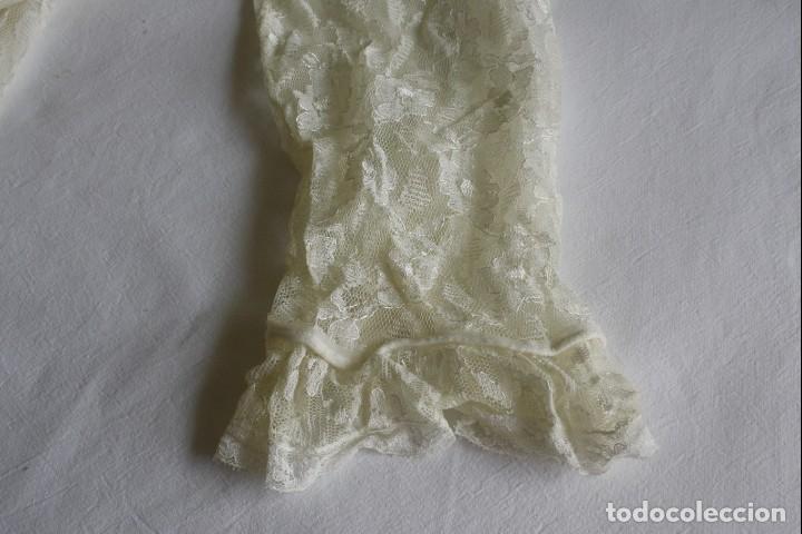 Vintage: Camisa de encaje con chorreras en la pechera - Foto 2