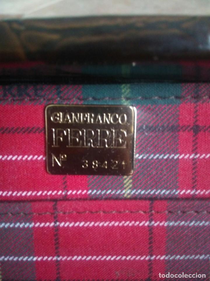 Vintage: Maletin portadocumentos marca GFF, Gianfranco Ferre. Italia. - Foto 4