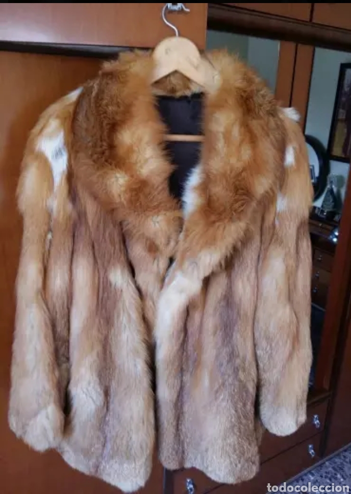 Vintage: Chaquet&oacute;n zorro aut&eacute;ntico - Foto 1
