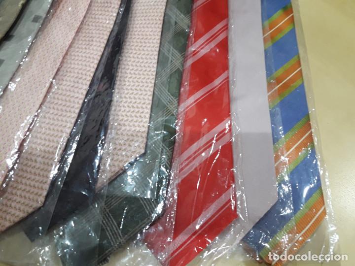 Vintage: LOTE 22 CORBATA DE SEDA. TOTALMENTE NUEVAS EN SU FUNDA - Foto 2