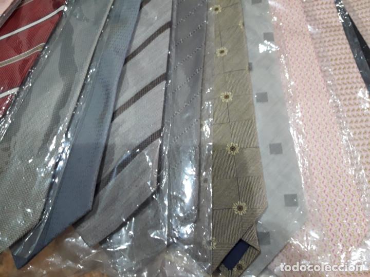 Vintage: LOTE 22 CORBATA DE SEDA. TOTALMENTE NUEVAS EN SU FUNDA - Foto 5
