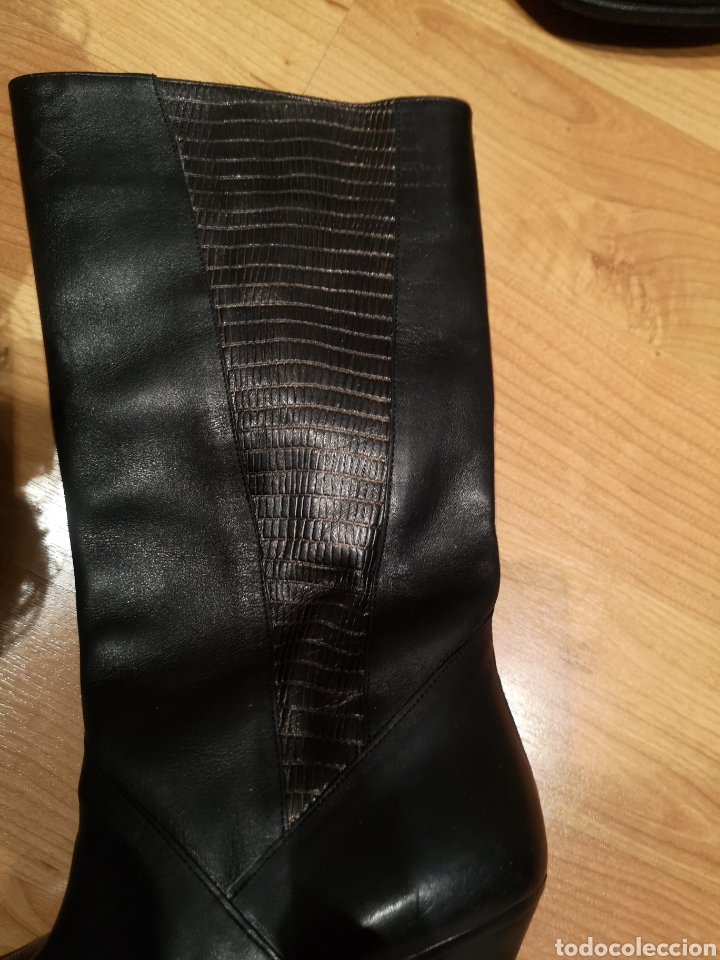 Vintage: Botas de piel Gela - Foto 2