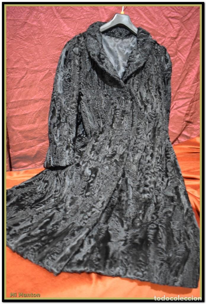 Vintage: abrigo de piel astracan - Foto 4 - 142828562