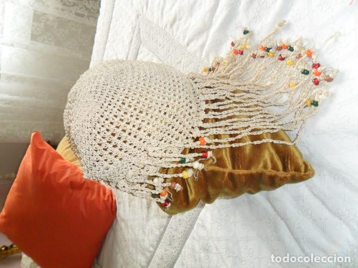 Vintage: GORRO HIPPIE GANCHILLO - Foto 3
