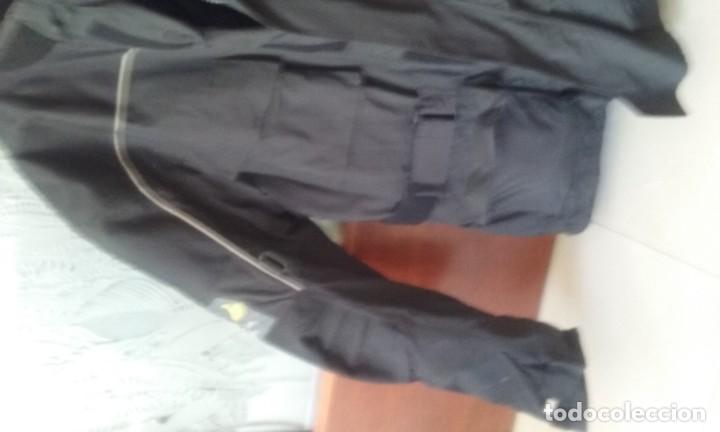 Vintage: chaqueta tipo barbour negra acolchada - Foto 2