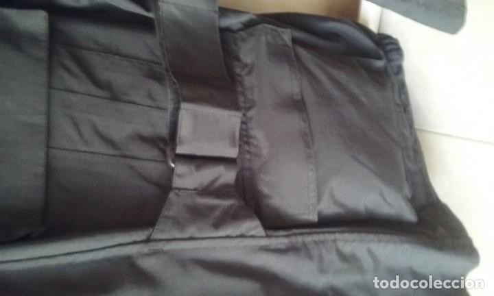 Vintage: chaqueta tipo barbour negra acolchada - Foto 3
