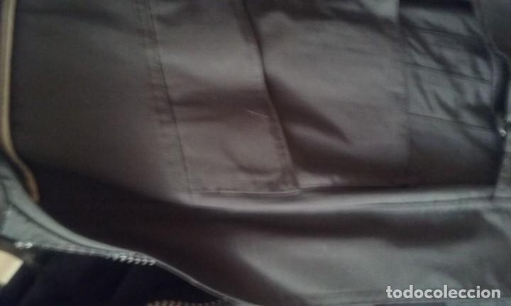 Vintage: chaqueta tipo barbour negra acolchada - Foto 4